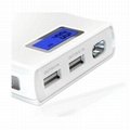 High 10400mAh Portable Mobile Power Bank With Two Outputs 4