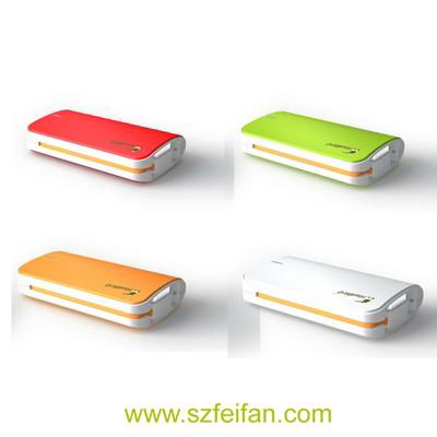 6600mAh capacity external power bank for ipad and phone   5