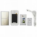  	2013 new product wireless charger receiver for Samsung Galaxy S4 charging case 3