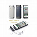 Wireless charge 2000mAh power case for iPhone5 1