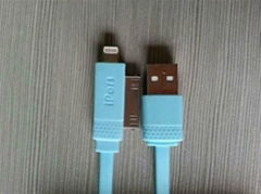 2 in 1 data&charge cable,iphone 4 and iphone 5