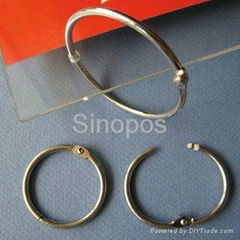 Openable locking ring