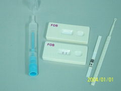 FOB fecal occult blood test device