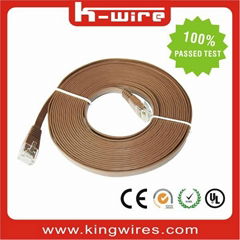 utp cat5e flat patch lead