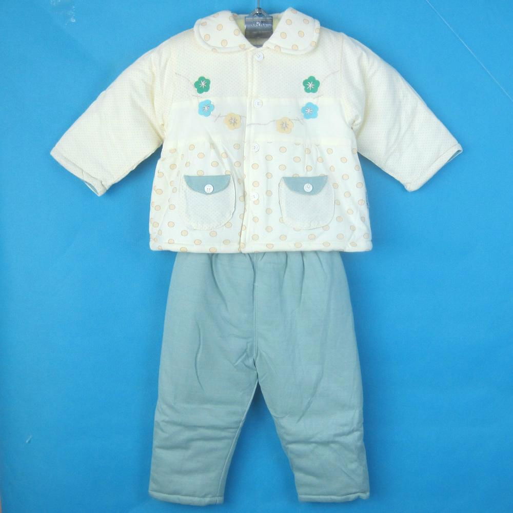 baby Clothing,cotton padded coat set 2