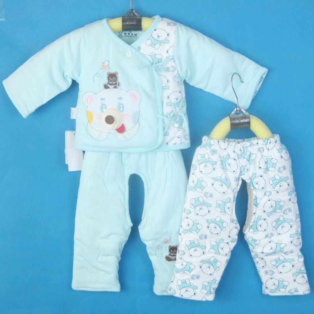 baby Clothing,cotton padded coat set 4