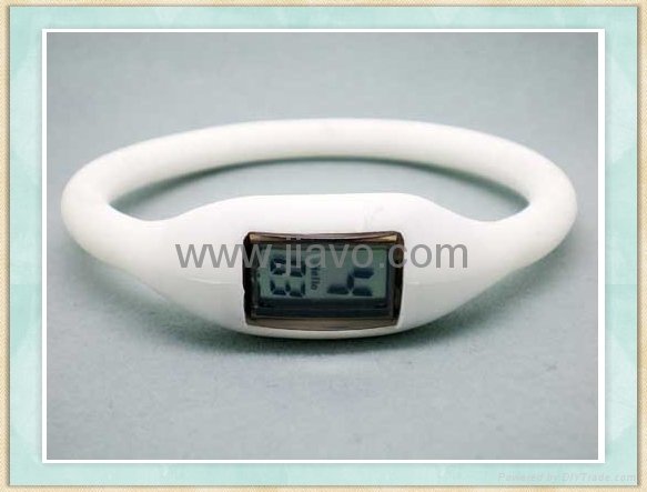 2013 hot sale fashion negative ion silicone watch