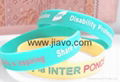 Personalized cheap custom silicone bracelets 5