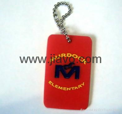 Wholesale custom logo cheap dog tags 3