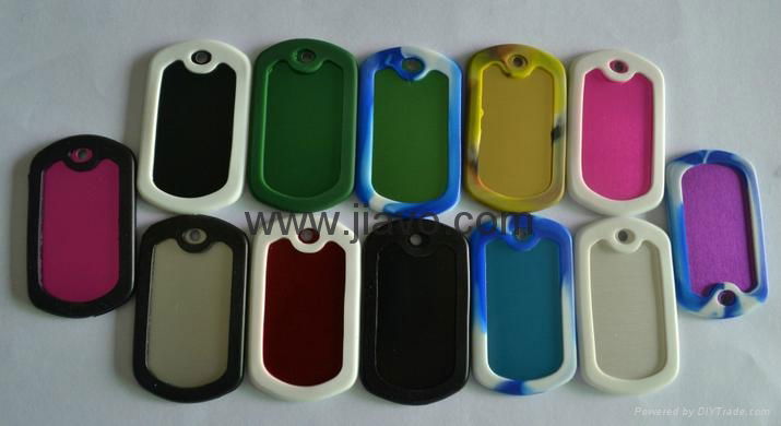 Wholesale custom logo cheap dog tags 5