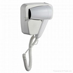 hotel wall mounted hair dryer