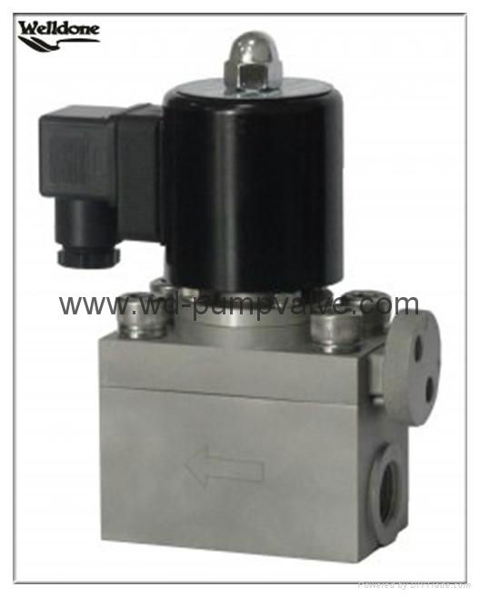 Manual High Pressure Solenoid Valve