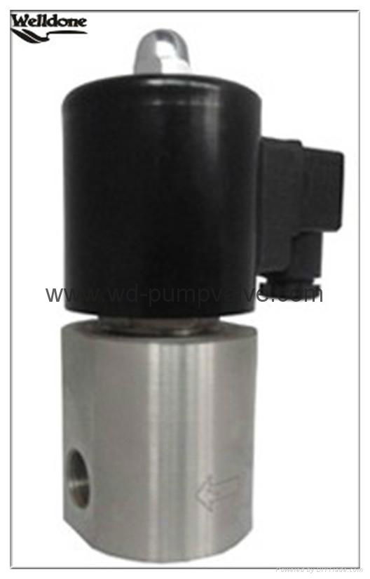 Stainless Steel High Pressure Solenoid Valve