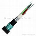 Aluminum Taped and Steel Armored Cable Double PE Sheathed Cable GYTA53 2