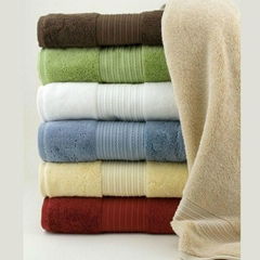 100% cotton bath towels face towels