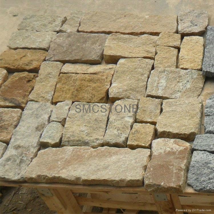 Filedstone/Slate Granite Filedstone with Big and Small Natural Surface Brock (SM 2
