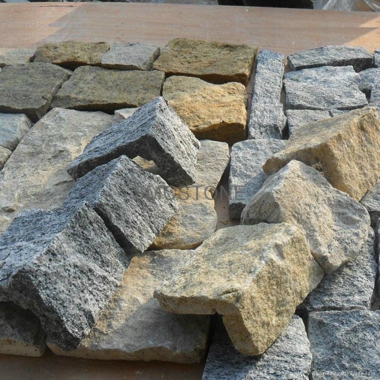 Filedstone/Slate Granite Filedstone with Big and Small Natural Surface Brock (SM 3