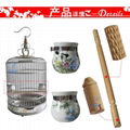 New decorative metal round bird cage for budgie  2