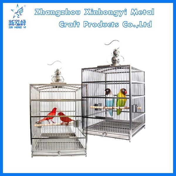 Wholesale stainless steel cockatiel bird cages 