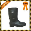 Black PVC safety rain boots 3