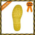 Yellow pvc gum boots with steel toe steel plate 2