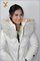 2013 new design hot selling elegent lady warm-up down jacket 2