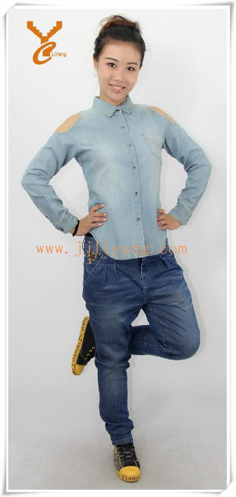 ladies fashionable denim sets