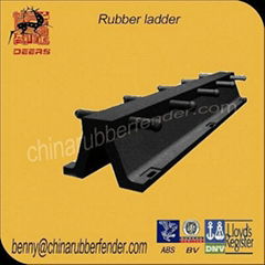 Rubber ladder