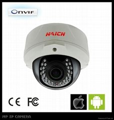 1.3MP Low-Light CMOS Dome Security Dome IP Camera
