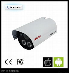 1.3 MP CMOS Low-Illumination Waterproof IR Bullet IP CCTV Security Camera