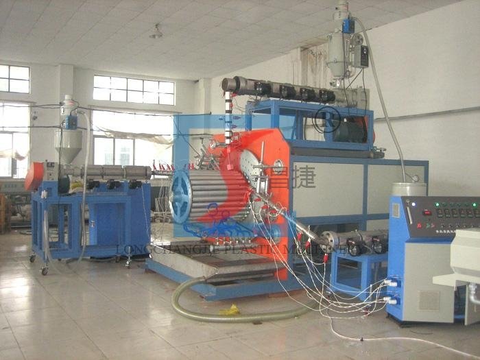 HDPE Large Diameter Hollow Wall Winding Pipe Production Line 2