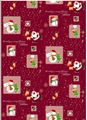 Printed Rolling Christmas Wrapping Paper 1