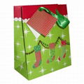 Fancy Christmas Wrap Gift Paper Bag 2