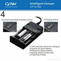 4.2V 550ma dual bay AC/DC Intelligent charger