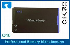 2100mAh 3.8V Blackberry Battery Replacement With Q10 NX1 Battery