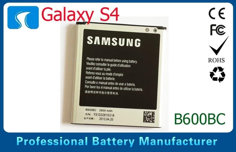 Cell Phone Battery Replacement 2600mAh With Samsung Galaxy S4 i9500 3