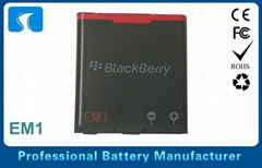 EM1 Blackberry 9360 Battery Replacement With 3.7V 1000mAh Li-ion