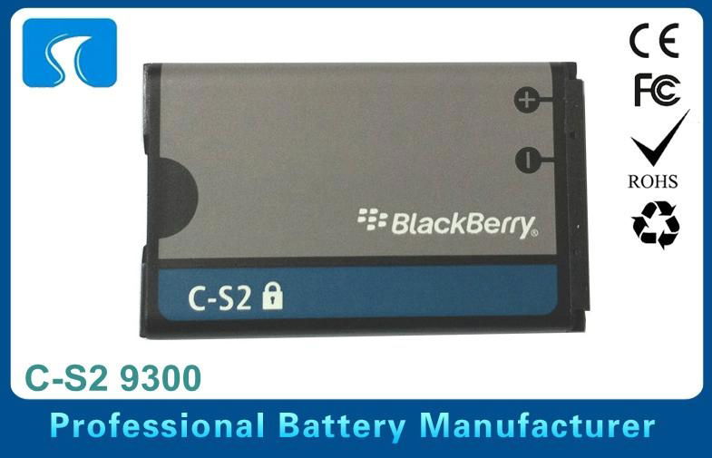 3.7V 1200mAh Standard Blackberry 9300 Battery Replacement With C-S2 