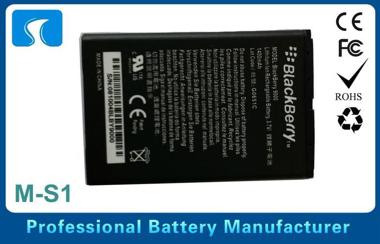 3.7v 1450mAh Li-ion Blackberry Bold 9000 Battery M-S1 3