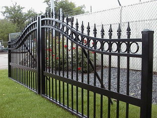 steel fence