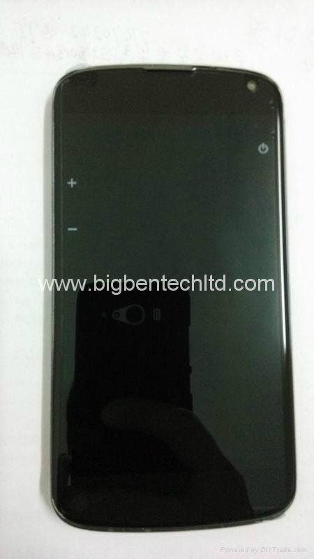 LCD displayer with digitizer touch screen assembly for LG E960
