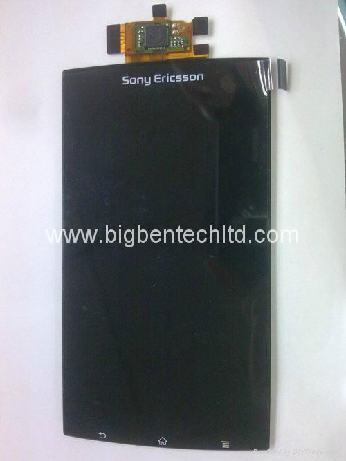 LCD screen with touch panel digitizer assembly for Sony Ericsson LT18i