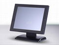 15" Aluminum Touch Screen Monitor with Multi External Connectors