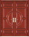 Solid wood door