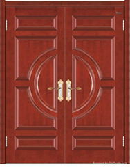 Solid wood door