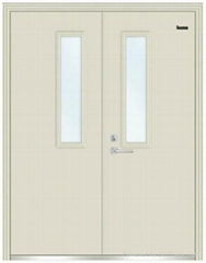 Steel fire door