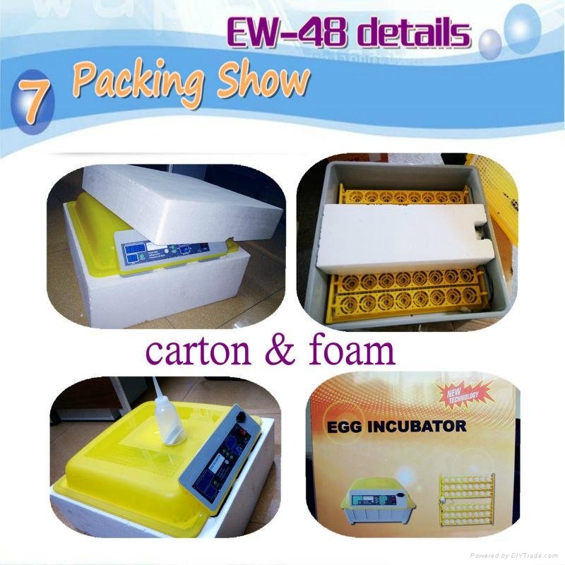 2013newest hot sale mini automatic incubator 4
