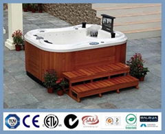 Butterfly shape 2 person spa jacuzzi outdoor spa