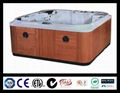 Brilliant series for 6-7 person outdoor spa massage jacuzzi acrylic hot tub 