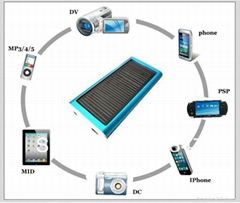 1350mah solar charger, usb Solar Battery Panel Charger for cell phone for MP3/4